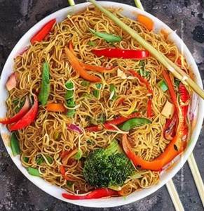 Veg Singapore Noodles
