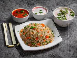 Chicken Triple Shezwan Fried Rice