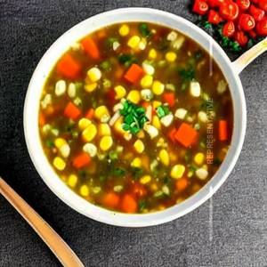 Sweet corn Vegetable Soup
