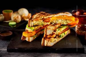 Schezwan Grilled Sandwich