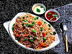Chilli Chicken Fried Rice