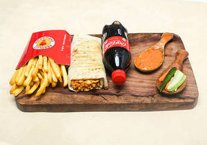 Rumali Peri-peri Chicken Shawarma Combo