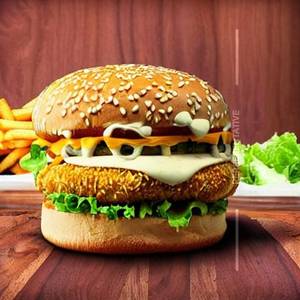 Royal Double Cheese Chicken Burger