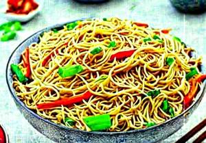 Schezwan Veg Mixed Noodles