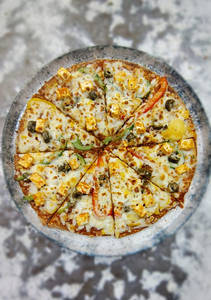 Paneer Tikka Pizza