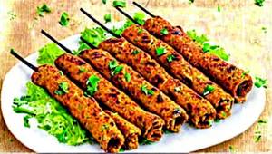 Chilli Seekh Kebab