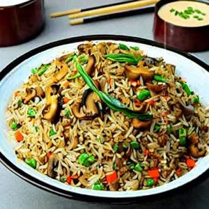 Mushroom Fried Rice