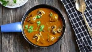 Mushroom Kadhai