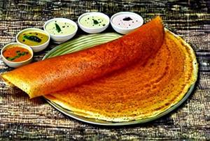 Jain Schezwan Dosa