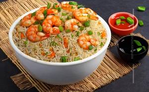 Prawns Garlic Fried Rice