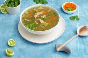 Chicken Lemon Coriander Soup
