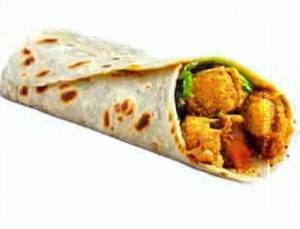 Aloo Tikki Wrap