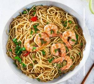 Prawns noodles