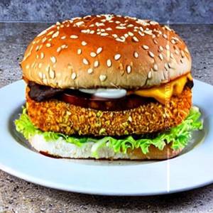 Veg Cheese Paneer Burger