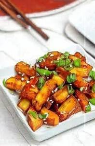 Crispy Chilli Honey Potato