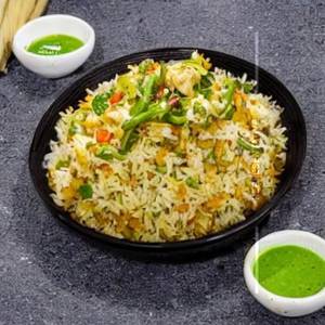 Chilly Garlic Rice - Chicken