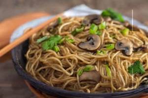 Mushroom Noodles