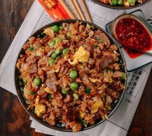 Beef Fried Rice Schezwan