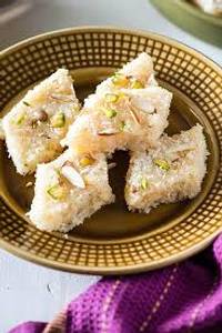 Coconut burfi