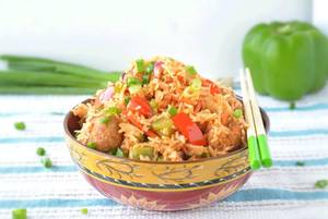 Veg Manchurian Rice