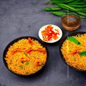 Ginger Capsicum Rice - Prawn