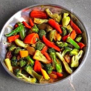 Mixed Veg In Hot Garlic S