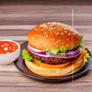 Jamaican Beef Burger