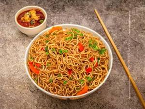 Mushroom sezwan noodle