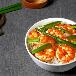 Steamed Rice (Prawn)
