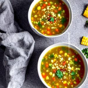 Sweet Corn/ Veg Soup