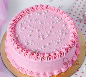 Floral Vanilla Cream Cake