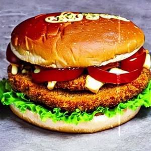 Classic paneer burger                                                                                                                                                              
