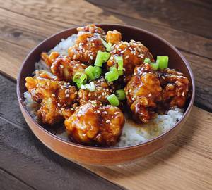 Honey garlic chicken