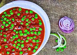 Green Peas Masla