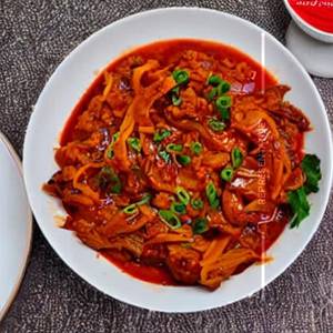 Shredded Potatoes In Singapore Sauce