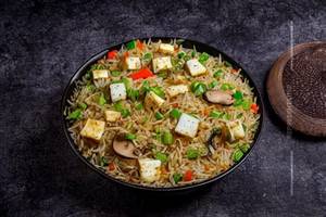 Mix Mushroom Paneer Fried Rice