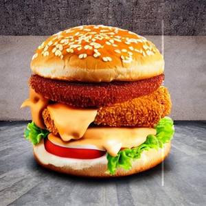 Chicken Spicy Cheese Mega Crispx Burger