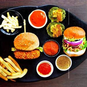 Spicy Burger Mixed