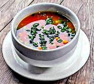 Veg Garlic Soup