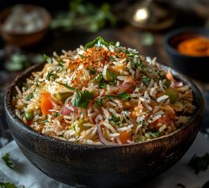 Spicy Vegetable Rice Bowl
