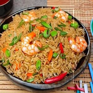 Prawns Sigapore Fried Rice