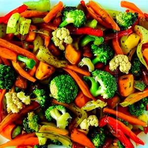 Fried Mix Veggies Buff