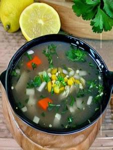 Lemon Coriander Soup