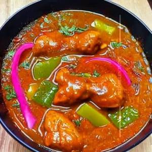 Chicken In Rainbow Vegetable