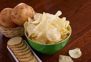 Potato Chips Salt Big