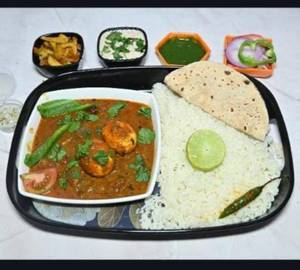 Egg thali