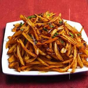 Shredded Potatoes In Szechwan Sauce