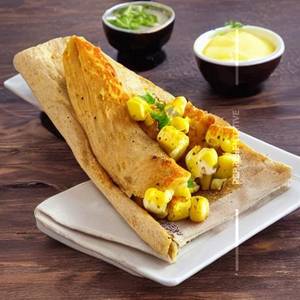 Corn Paneer Cheese Toast"Whole Wheat"