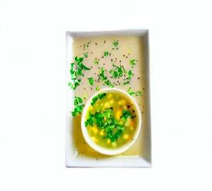 Lemon Coriander Soup    [Veg]