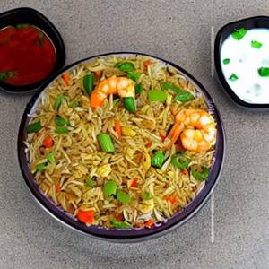 Prawns Mirchi Fried Rice